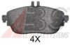 MERCE 0064208520 Brake Pad Set, disc brake